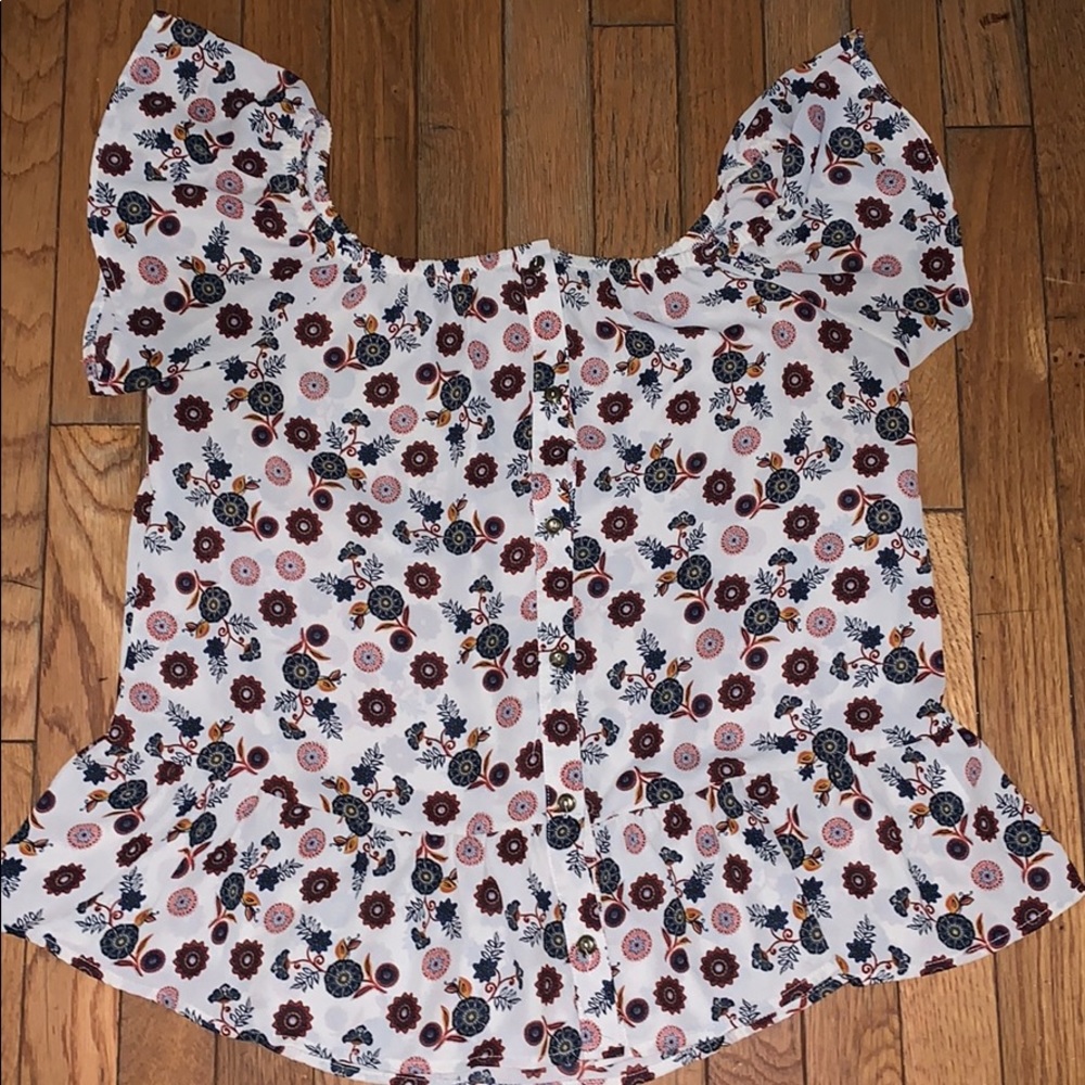 Floral blouse